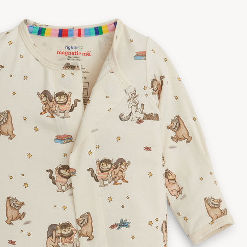 Magnetic Me Where The Wild Things Are Right Fit Footie - Flying Ryno
