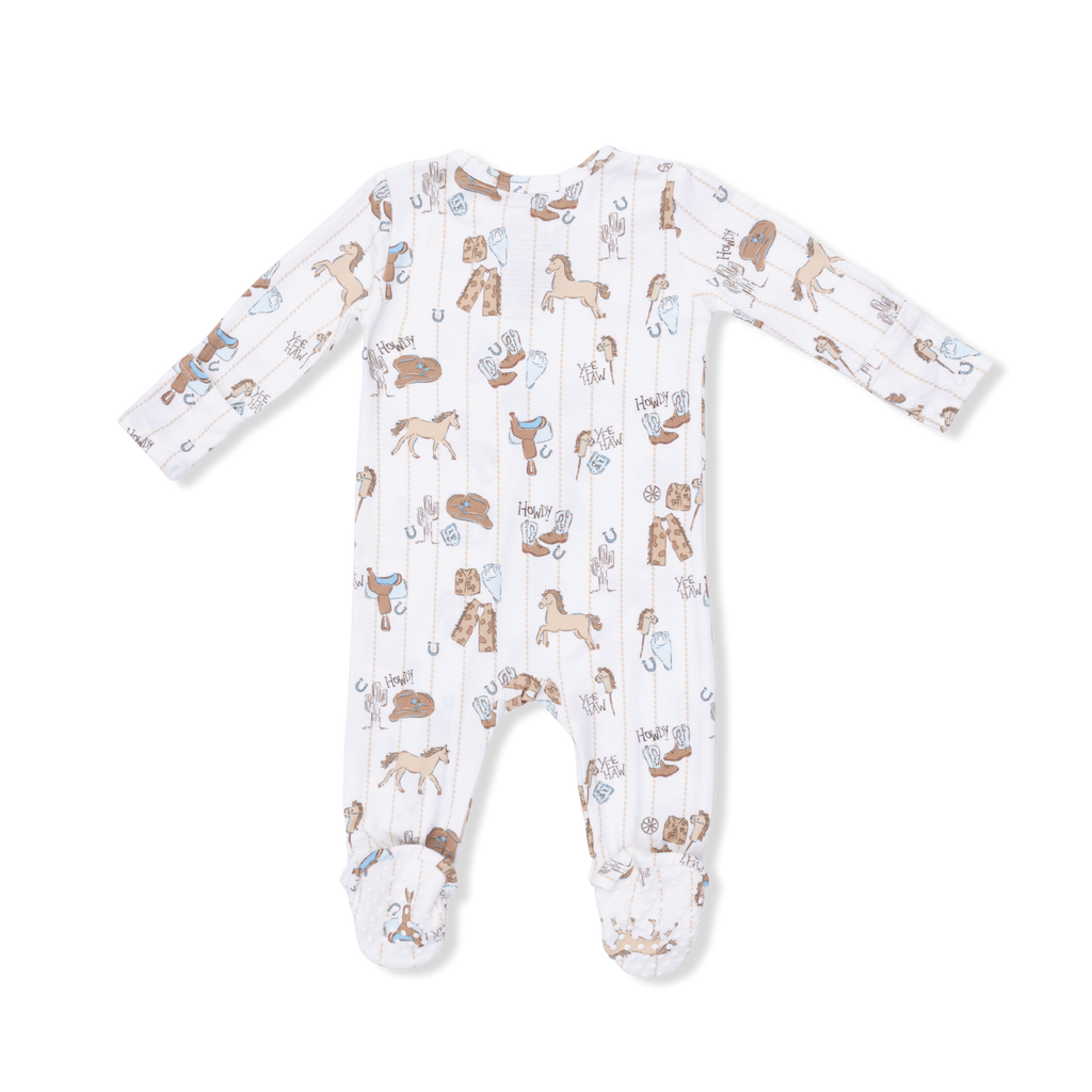 Angel Dear Cowboy Nursery - 2 Way Zipper Footie - Flying Ryno