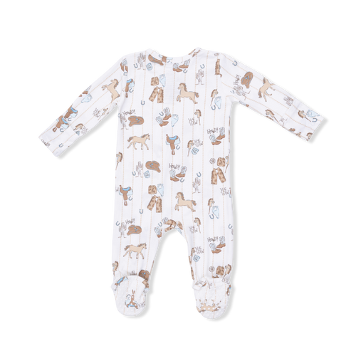 Angel Dear Cowboy Nursery - 2 Way Zipper Footie - Flying Ryno