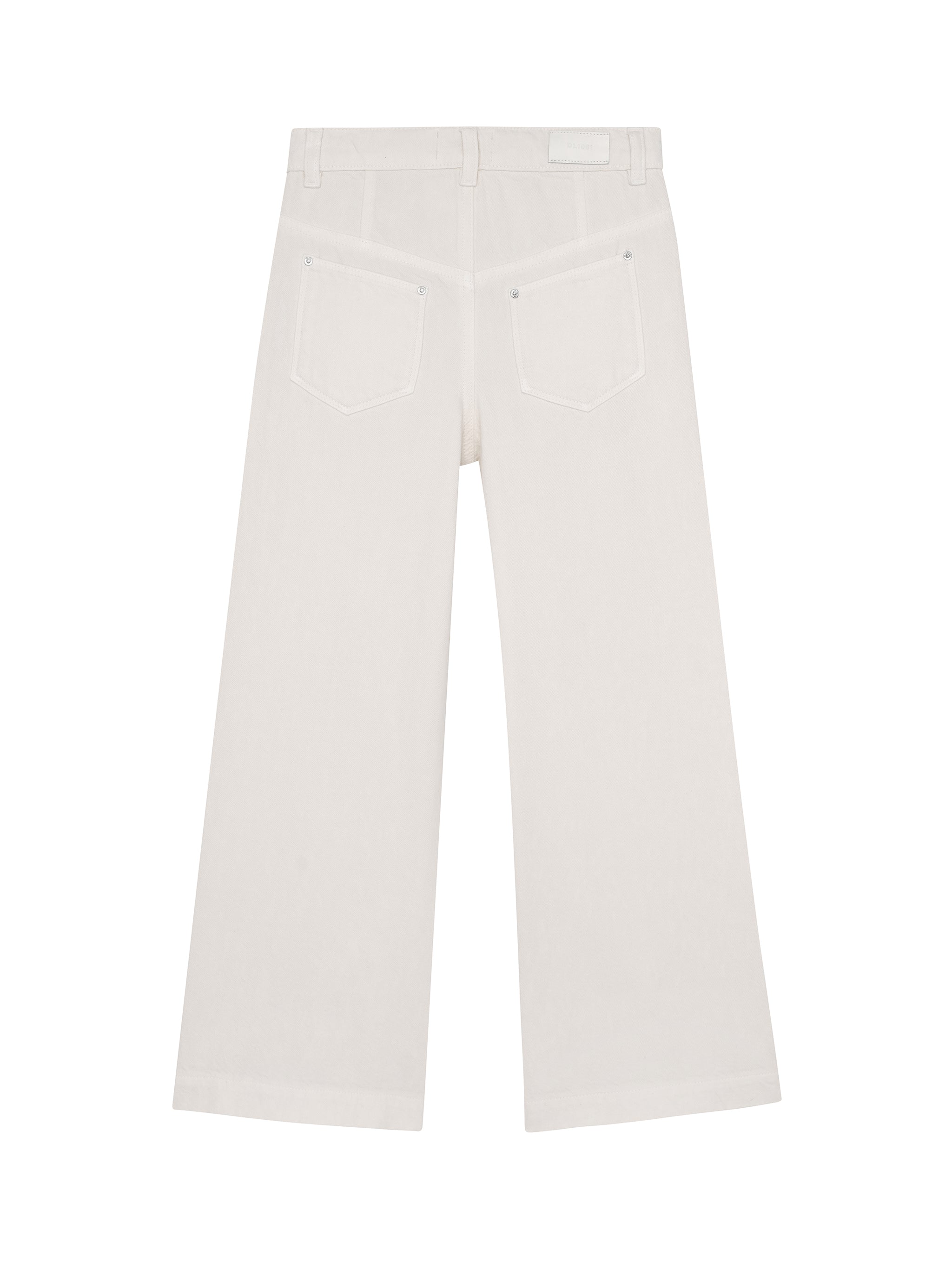 DL1961 Lily, Wide Leg, Sugar Cookie