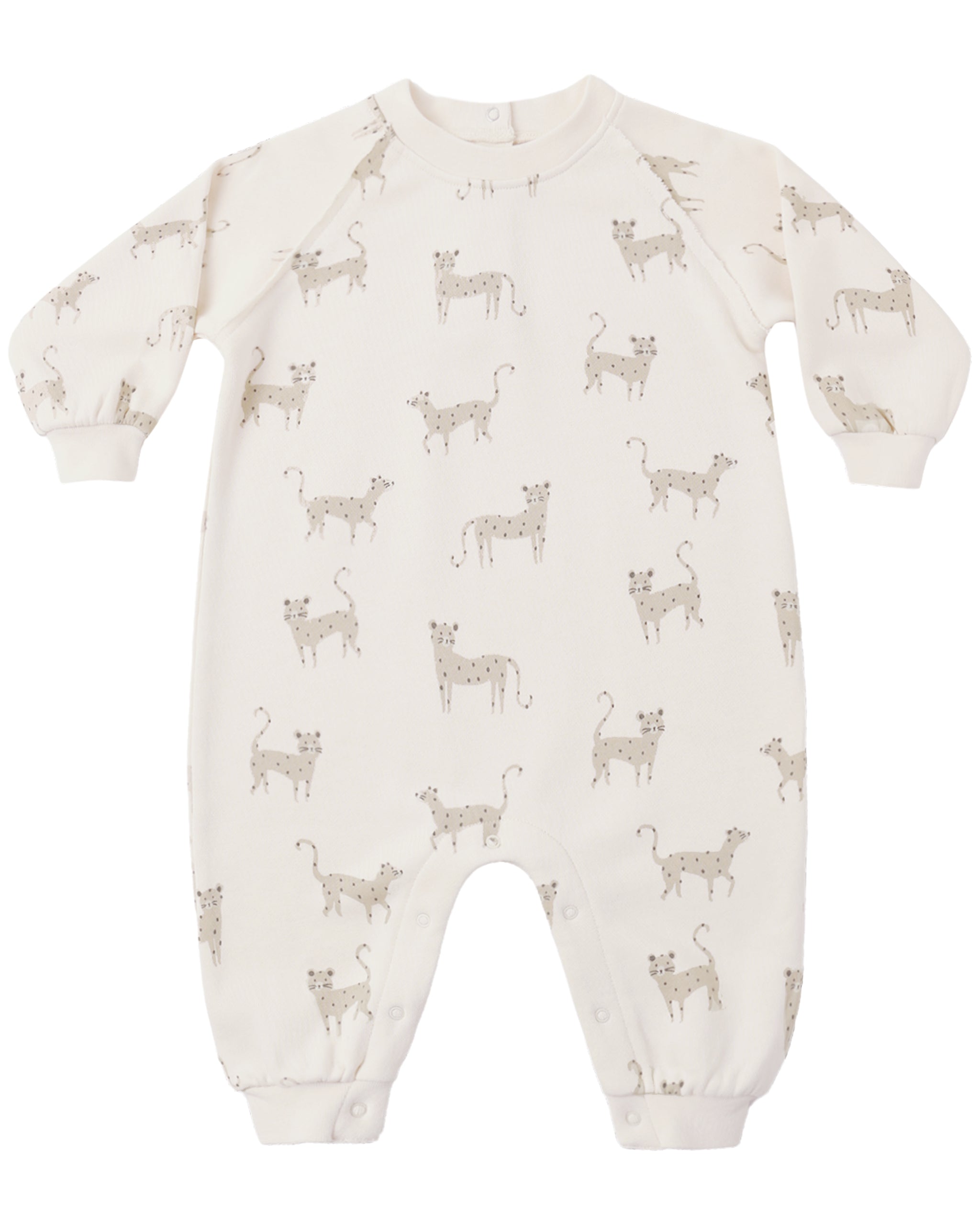 Rylee and Cru Raglan Jumpsuit, Leopards