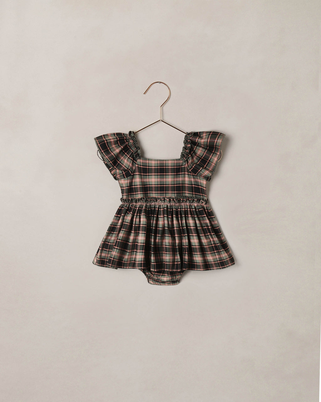 Noralee Margot Romper, Tartan