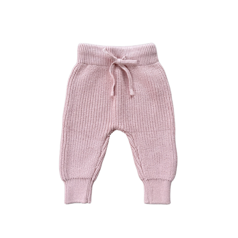 Babysprouts Knit Pants Misty Rose