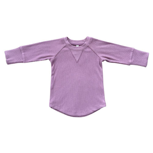 Babysprouts Ribbed Top and Ribbed legging Set- Dusky Orchid - Flying Ryno