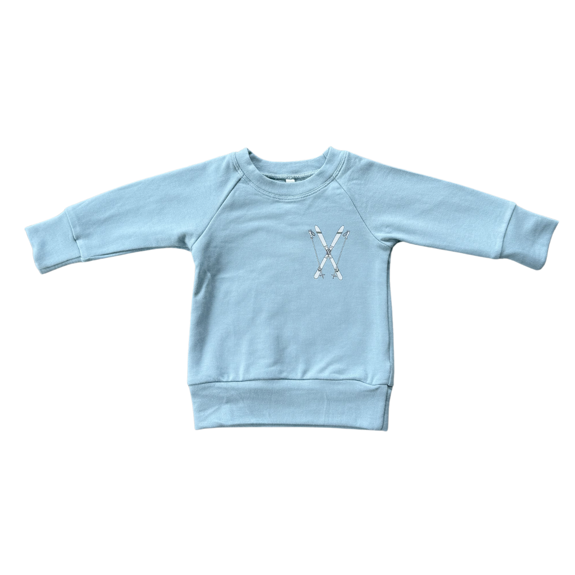 Babysprouts Boy's Raglan Sweatshirt - Ski Mountain - Flying Ryno