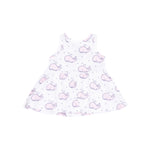 Angel Dear Bubbly Whale Pink Ribbed Peplum Tank & Ruffle Bloomer - Flying Ryno