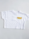 Xoxo By Magpies Radiate Positivity Embroidered Tee | White - Flying Ryno