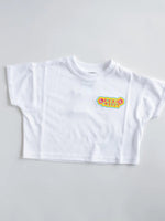 Xoxo By Magpies Radiate Positivity Embroidered Tee | White - Flying Ryno