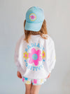 Xoxo By Magpies Radiate Positivity Sweatshirt | White - Flying Ryno
