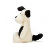 Jellycat Bashful Black & Cream Puppy - Flying Ryno