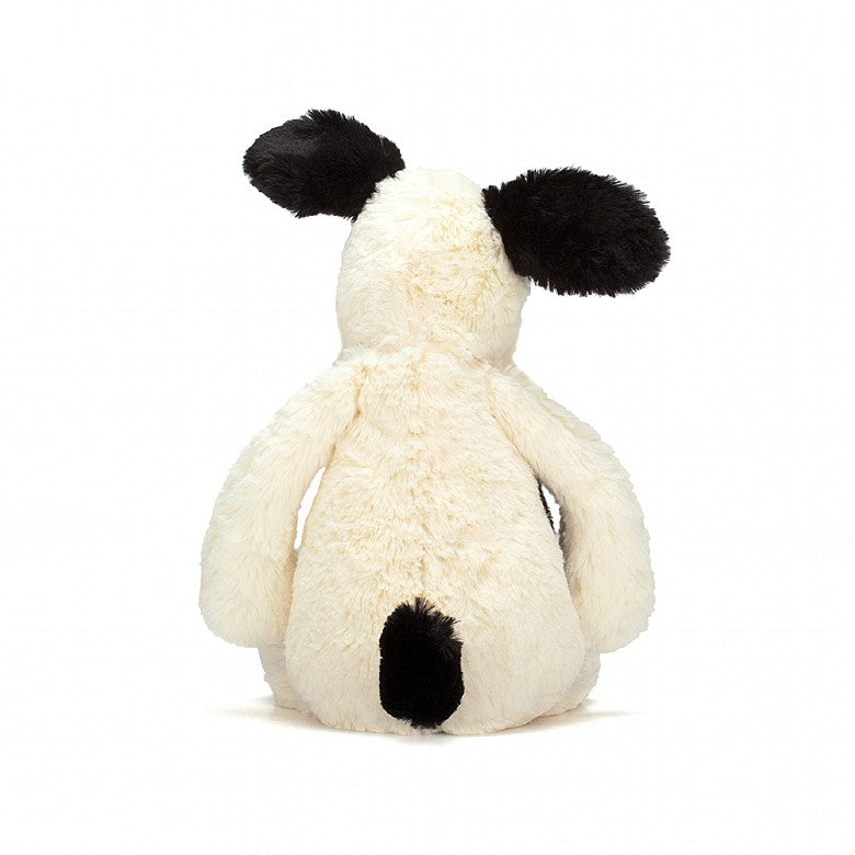 Jellycat Bashful Black & Cream Puppy - Flying Ryno