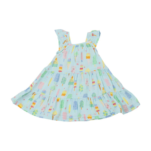 Angel Dear Fruit Dream Popsicles Twirly Sundress and Diaper Cover - Flying Ryno