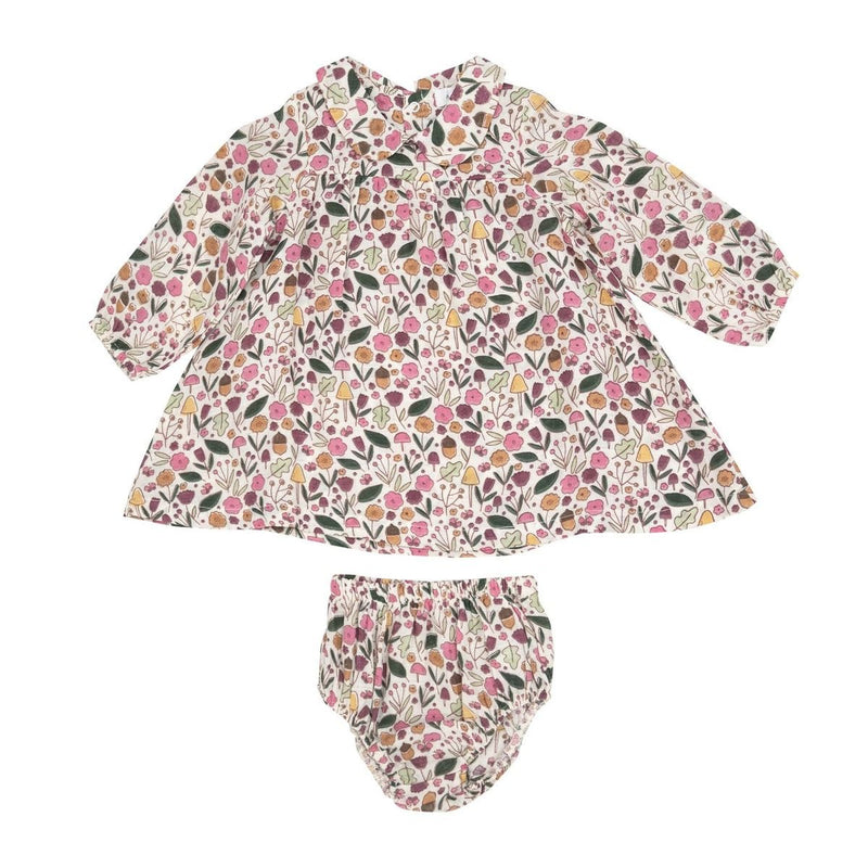 Angel Dear Peter Pan Collar Dress And Diaper Cover - Flying Ryno