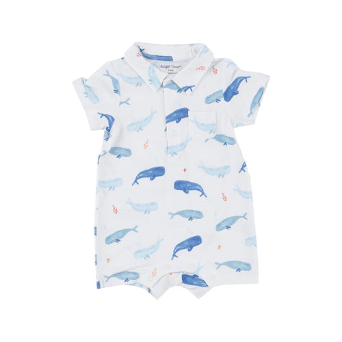 Angel Dear Whale Hello There Polo Shortie - Flying Ryno