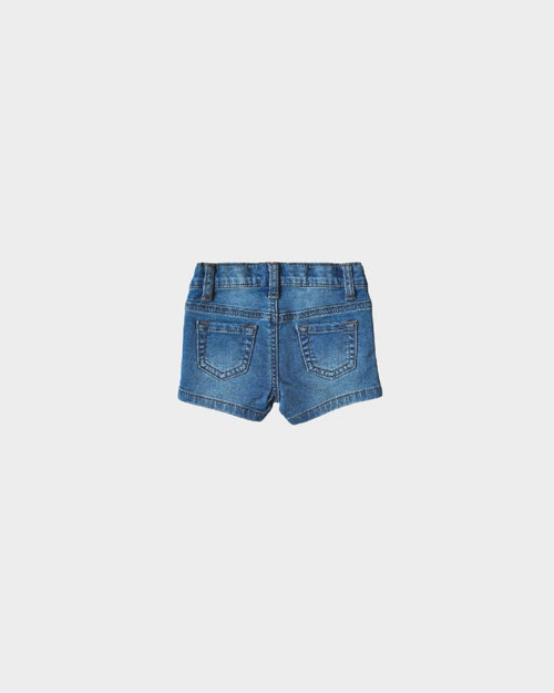 Babysprouts Girl’s Denim Shorts - Mid Wash Blue - Flying Ryno