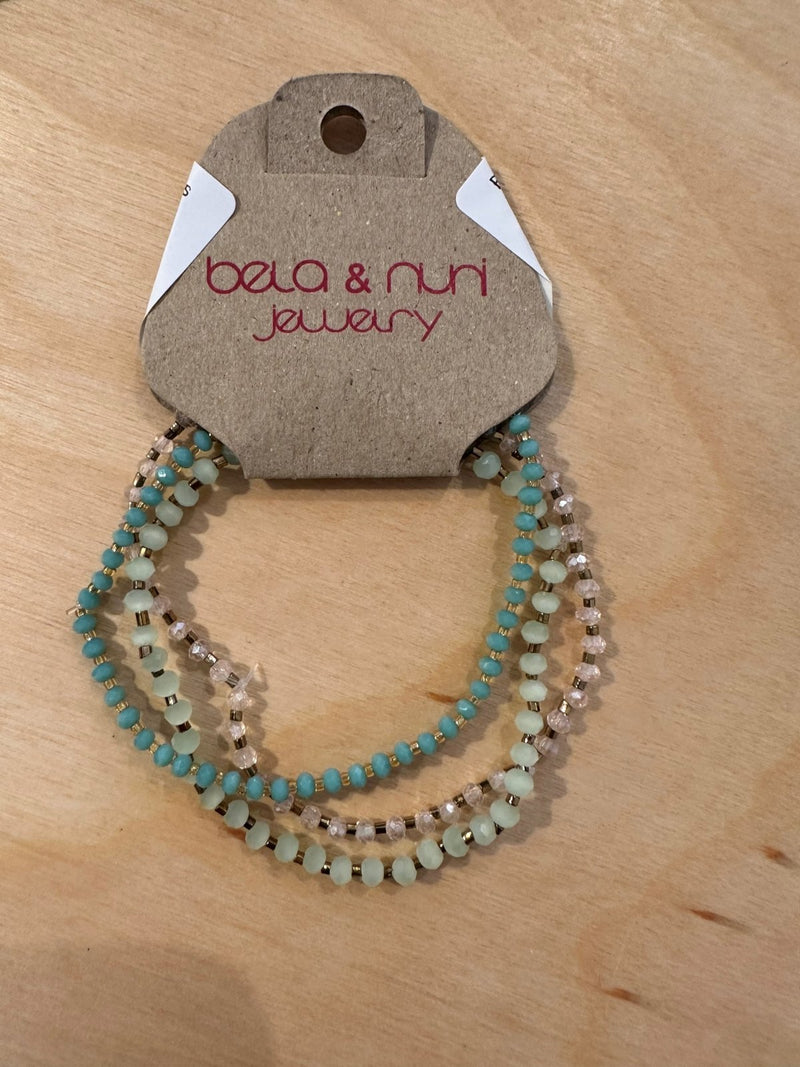 Bela & Nuni Crystal Gold Bracelet Sets - Flying Ryno
