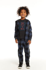 Chaser Tom Ghost Plaid Button Down - Flying Ryno