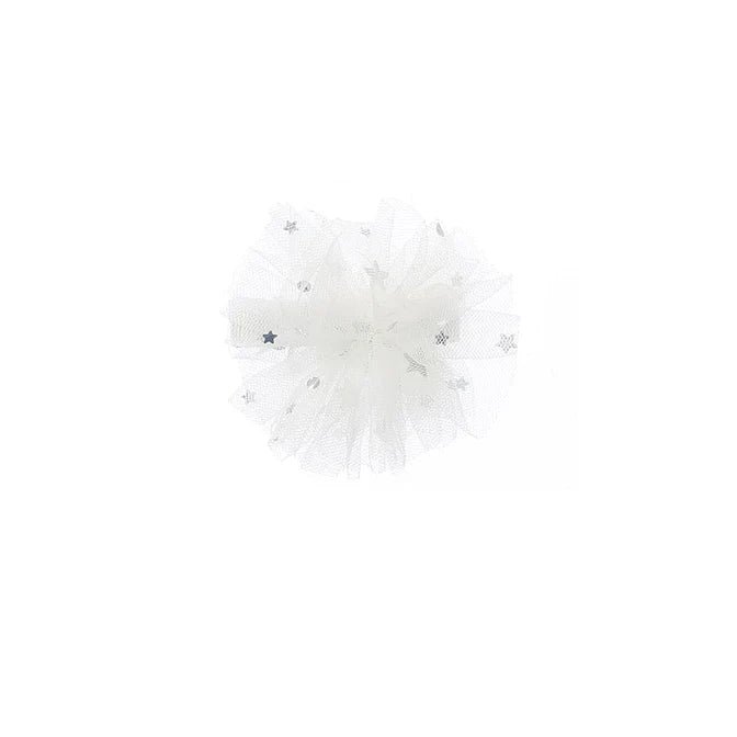 Dear Ellie Blush Star Tulle Hair Clip - Flying Ryno