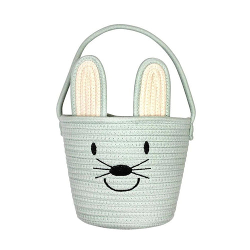 Emerson and Friends Lucy's Room Blue Bunny Rope Easter Basket - Flying Ryno