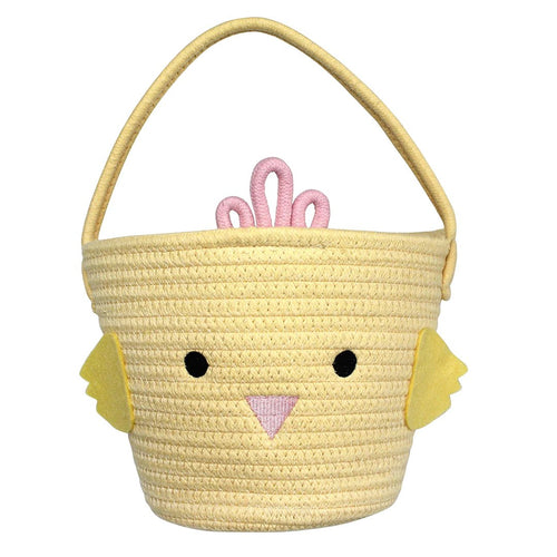 Emerson and Friends Lucy's Room Yellow Chick Rope Easter Basket - Flying Ryno