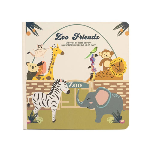 Emerson and Friends Lucy's Room Zoo Friends Board Book - Flying Ryno