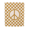 Imani Collective Checkered Peace Sign Banner - Flying Ryno