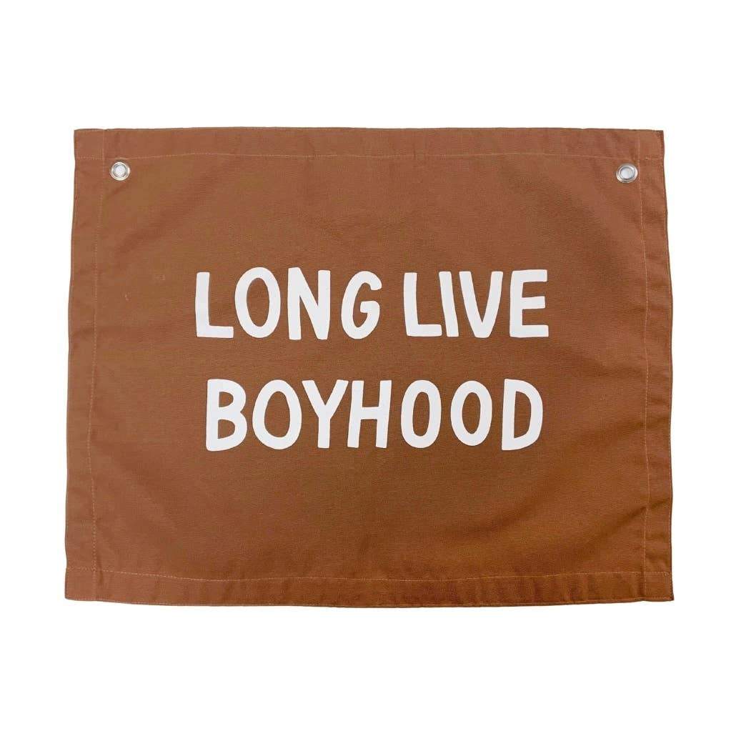 Imani Collective Long Live Boyhood Banner - Flying Ryno
