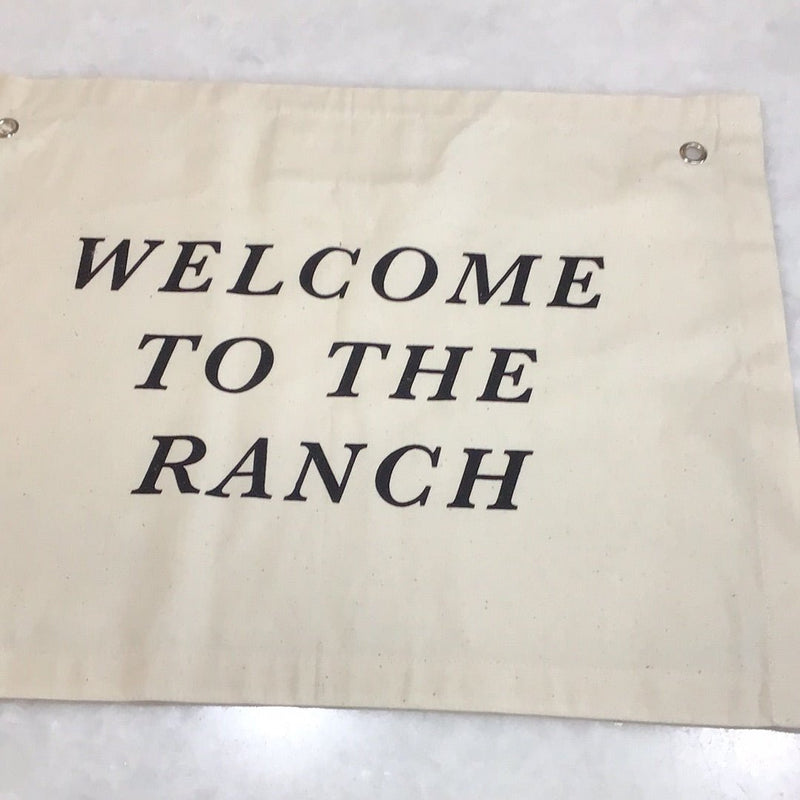 Imani Collective Welcome to the Ranch Banner - Flying Ryno