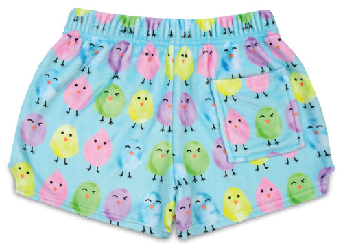 Iscream Eggcellent Chicks Plush Shorts - Flying Ryno