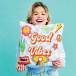 Iscream Good Vibes Chenille Plush - Flying Ryno