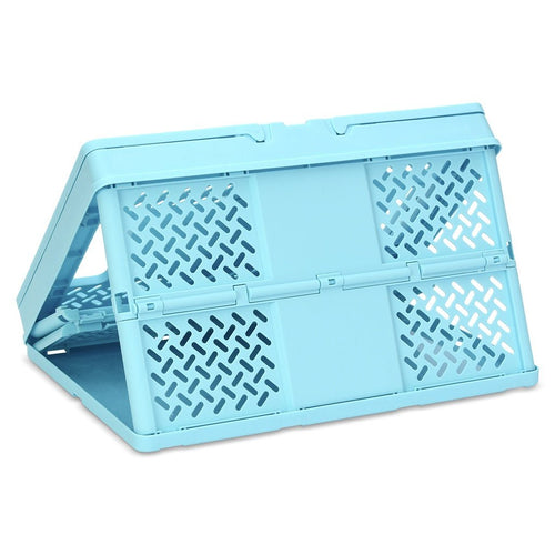 Iscream Large Blue Foldable Storage Crate - Flying Ryno