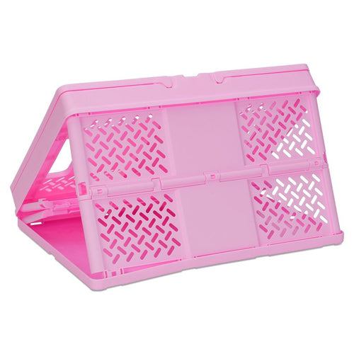 Iscream Large Pink Foldable Storage Crate - Flying Ryno