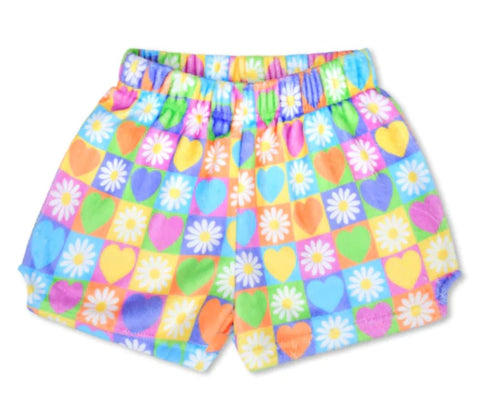 Iscream Spring Hearts Plush Shorts - Flying Ryno