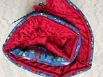 Janiebee Quilted Nap Mat Trains - Flying Ryno