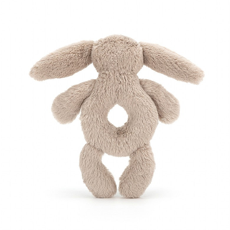 Jellycat Bashful Beige Bunny Ring Rattle - Flying Ryno