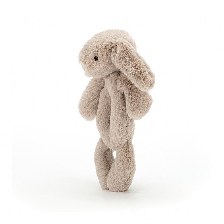 Jellycat Bashful Beige Bunny Ring Rattle - Flying Ryno