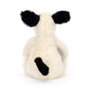 Jellycat Bashful Black & Cream Puppy Small - Flying Ryno