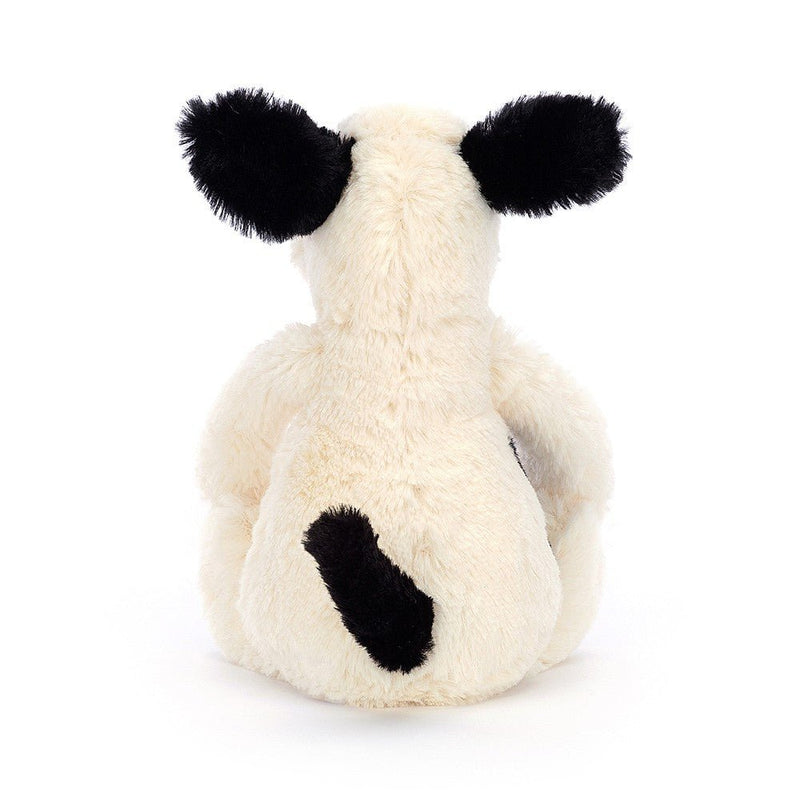 Jellycat Bashful Black & Cream Puppy Small - Flying Ryno