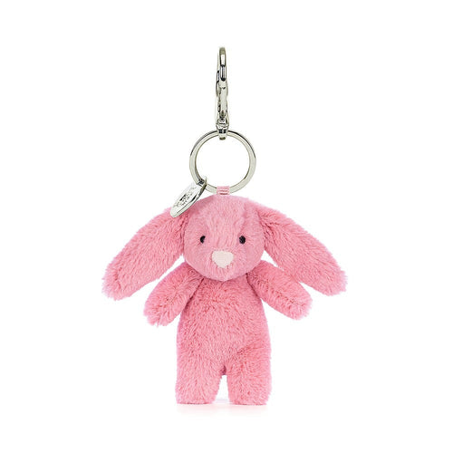 Jellycat Bashful Bunny Pink Bag Charm - Flying Ryno