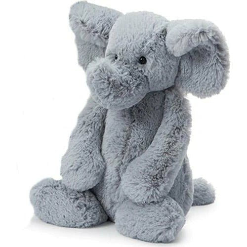 Jellycat Bashful Grey Elephant Medium - Flying Ryno