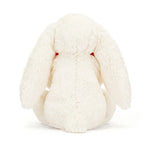 Jellycat Bashful Red Love Heart Bunny Medium - Flying Ryno