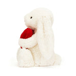Jellycat Bashful Red Love Heart Bunny Medium - Flying Ryno