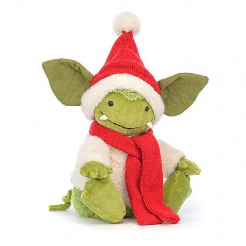 Jellycat Christmas Grizzo - Flying Ryno
