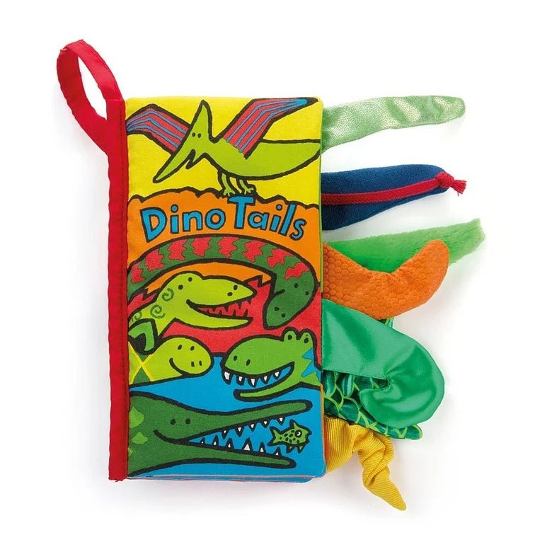 Jellycat Dino Tails Book - Flying Ryno