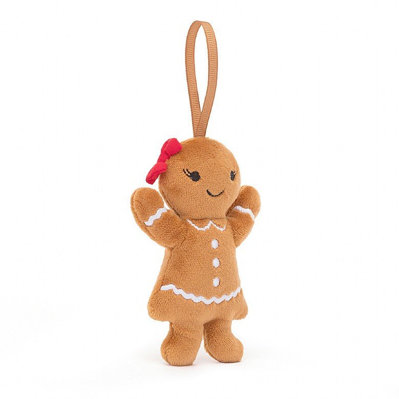 Jellycat Festive Folly Gingerbread Ruby - Flying Ryno