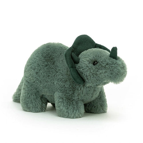 Jellycat Fossilly Triceratops Mini - Flying Ryno