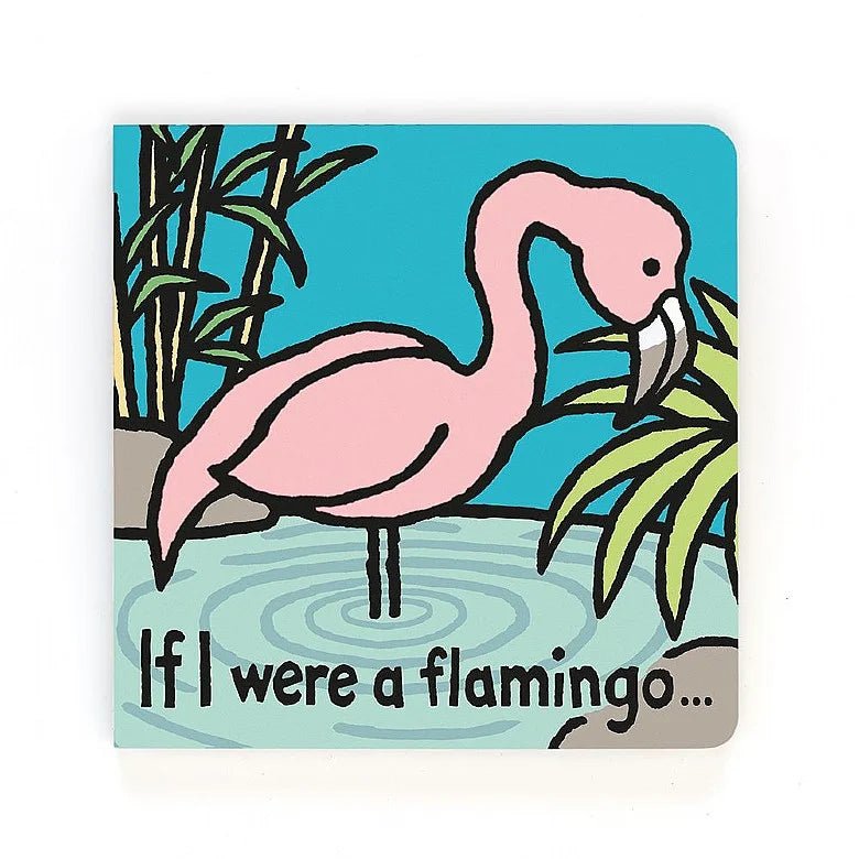 Jellycat "If I were a Flamingo" Book - Flying Ryno