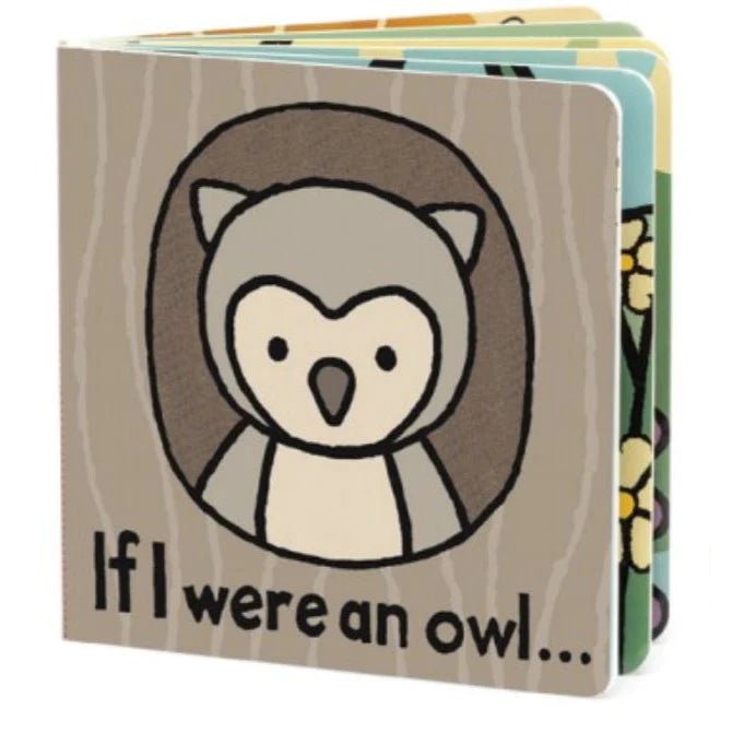 Jellycat "If I Were an Owl" Book, Brown Owl - Flying Ryno
