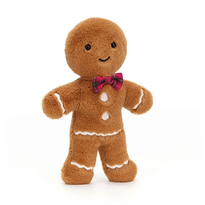 Jellycat Jolly Gingerbread Fred Medium - Flying Ryno
