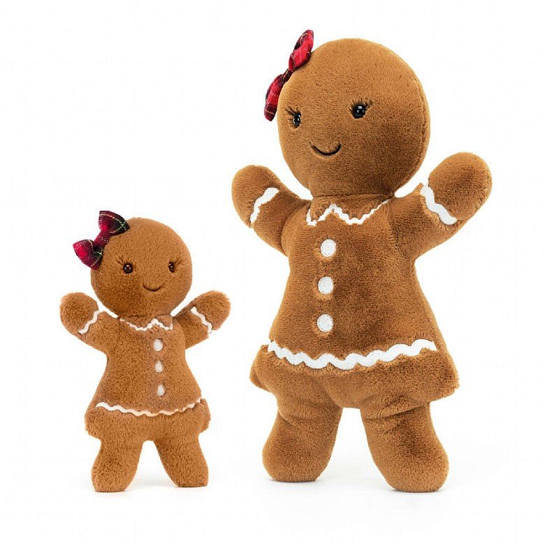 Jellycat Jolly Gingerbread Ruby Medium - Flying Ryno